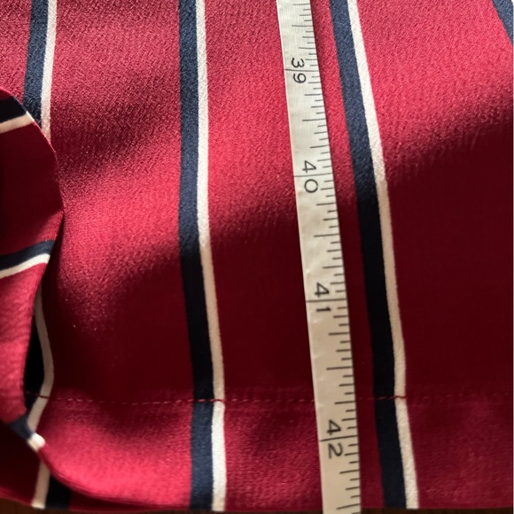 Mustard Seed M brick red, white and black, pants - Picture 10 of 12